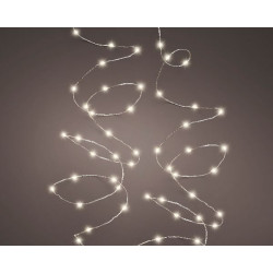 Guirlande microled 120l couleur blanc chaud de Déco de Noël - Jardinerie Bordeaux et Libourne dans 💡Guirlande et déco électrique