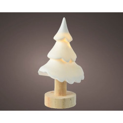 Sapin de table microled 5l blanc chaud de Déco de Noël - Jardinerie Bordeaux et Libourne dans 💡Guirlande et déco électrique