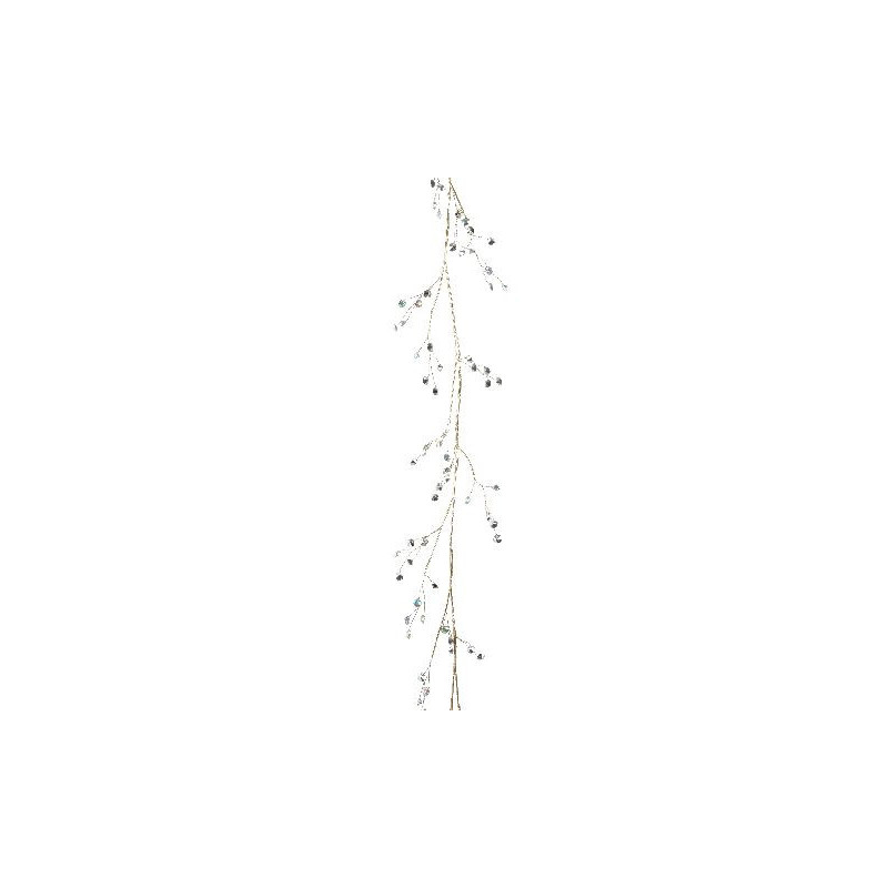 Guirlande en acrylique irise 130cm deco noël de Déco de Noël - Jardinerie Bordeaux et Libourne dans Guirlande pour sapin de Noël