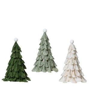 Sapin en feutrine et perles bois 3col noël 24cm de Déco de Noël - Jardinerie Bordeaux et Libourne dans 🍽️Décoration de table ...