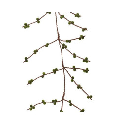 Guirlande en feutrine vert l.1cm x h.115cm de Déco de Noël - Jardinerie Bordeaux et Libourne dans Guirlande pour sapin de Noël