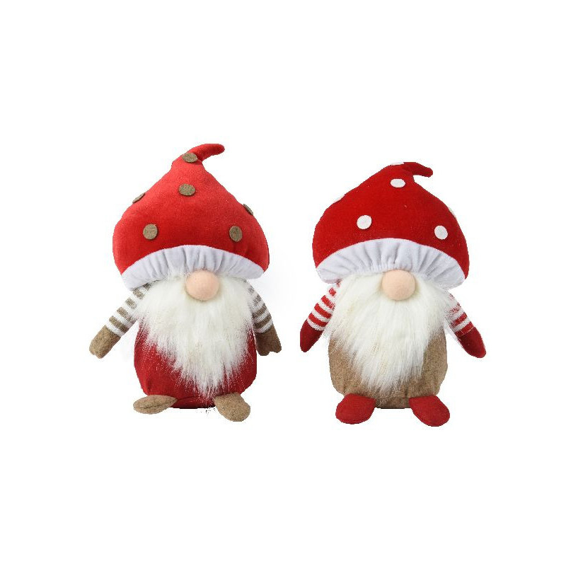 Butoir de porte polyester rouge deco noël de Déco de Noël - Jardinerie Bordeaux et Libourne dans 🎅Figurine de Noël