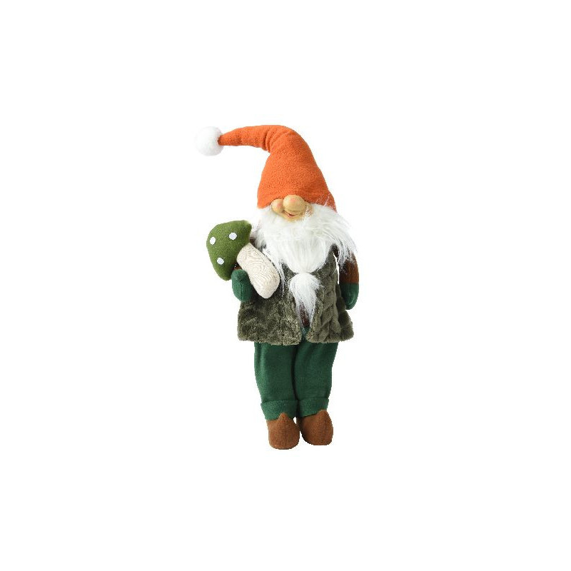 Gnome en polyester gnome multi l.22cm h.60cm de Déco de Noël - Jardinerie Bordeaux et Libourne dans 🎅Figurine de Noël