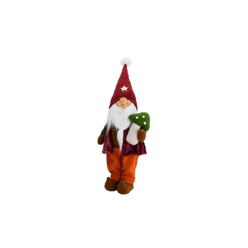 Gnome en polyester gnome violet/couleur(s) de Déco de Noël - Jardinerie Bordeaux et Libourne dans 🎅Figurine de Noël