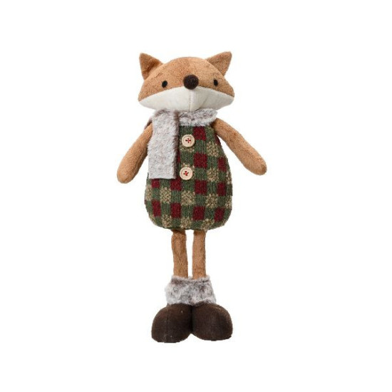 Renard en polyester renard vert/couleur de Déco de Noël - Jardinerie Bordeaux et Libourne dans 🎅Figurine de Noël