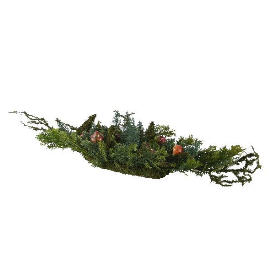 Guirlande de champignons et paillette vert noël de Déco de Noël - Jardinerie Bordeaux et Libourne dans Guirlande pour sapin d...