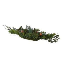 Guirlande de champignons et paillette vert noël de Déco de Noël - Jardinerie Bordeaux et Libourne dans Guirlande pour sapin d...