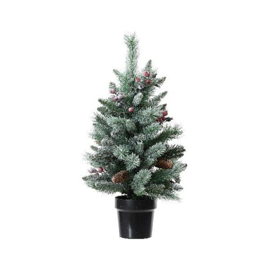 Mini sapin windham h75cm de Déco de Noël - Jardinerie Bordeaux et Libourne dans 🌲Sapin de Noël artificiel