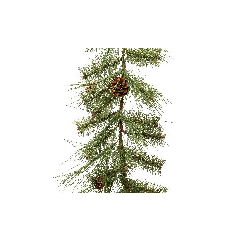 Guirlande intérieur branhce vert l180cm x h10cm de Déco de Noël - Jardinerie Bordeaux et Libourne dans Guirlande pour sapin d...