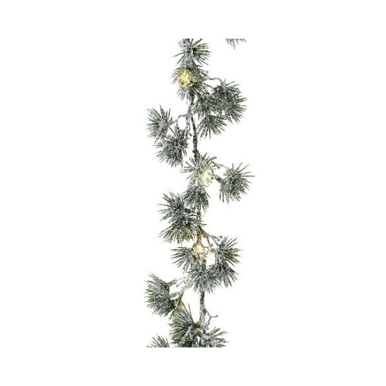 Guirlande glace micro led intérieur vert/blanc de Déco de Noël - Jardinerie Bordeaux et Libourne dans 💡Guirlande et déco élec...