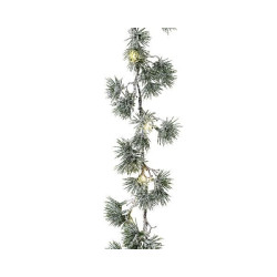 Guirlande glace micro led intérieur vert/blanc de Déco de Noël - Jardinerie Bordeaux et Libourne dans 💡Guirlande et déco élec...