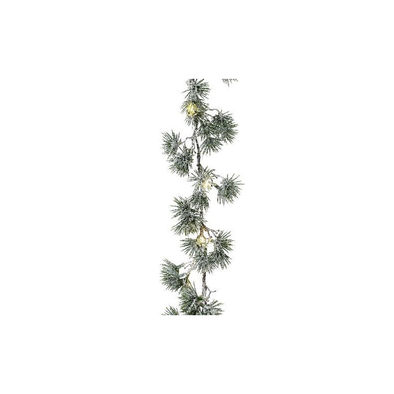 Guirlande glace micro led intérieur vert/blanc de Déco de Noël - Jardinerie Bordeaux et Libourne dans 💡Guirlande et déco élec...
