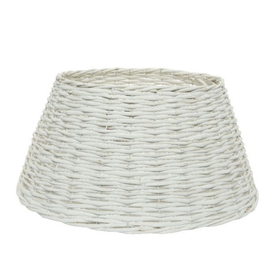 Cache-pied pour sapin blanc dia57cm x h.28cm de Déco de Noël - Jardinerie Bordeaux et Libourne dans 🎄Déco de sapin