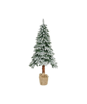 Sapin tora vert et blanc 210cm de Déco de Noël - Jardinerie Bordeaux et Libourne dans 🌲Sapin de Noël artificiel