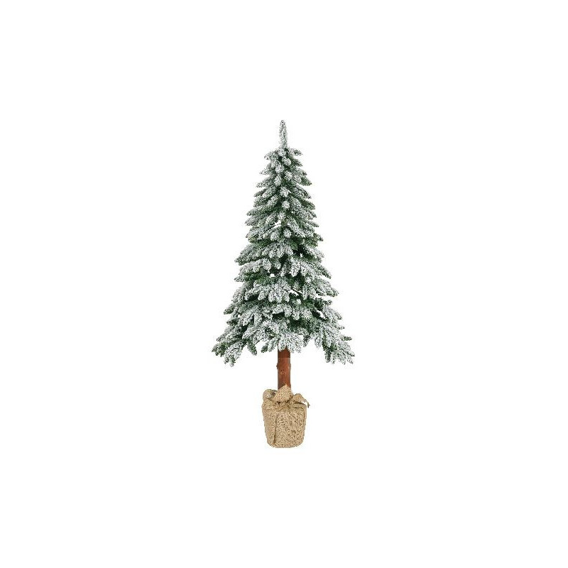 Sapin tora vert et blanc 210cm de Déco de Noël - Jardinerie Bordeaux et Libourne dans 🌲Sapin de Noël artificiel