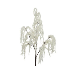 Spray tige plastique creme l.30cm x h.85cm de Déco de Noël - Jardinerie Bordeaux et Libourne dans Déco de Noël Divers
