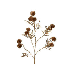 Spray sur tige en plastique or 63cm deco noël de Déco de Noël - Jardinerie Bordeaux et Libourne dans Déco de Noël Divers
