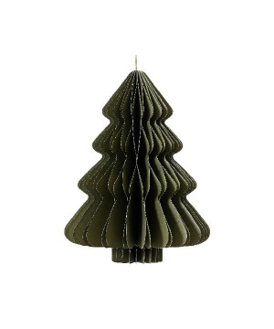 Sapin en papier avec fermeture magn vert h15 de Déco de Noël - Jardinerie Bordeaux et Libourne dans 🍽️Décoration de table de ...