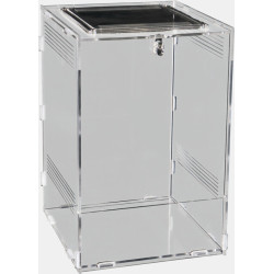 Terrarium clear 19.5x18.5x29 de Superfish - Aquadistri - accessoires pour aquarium et bassin dans Terrariums – Vivariums
