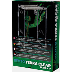 Terrarium clear 11.5x10x16.5 de Superfish - Aquadistri - accessoires pour aquarium et bassin dans Terrariums – Vivariums