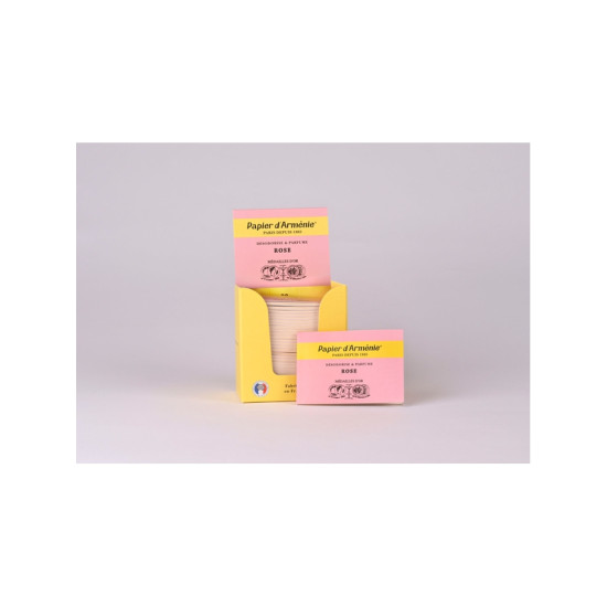 Papier d'armenie - carnet rose de Herboristerie et Esotérisme à Libourne dans Encens et accessoires