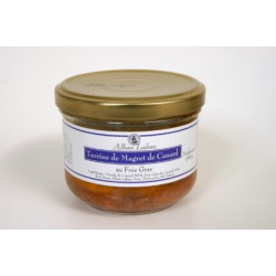 TERRINE MAGRET 30% F. GRAS CANARD 190G de Table des producteurs Libourne dans 🥔 Apéritifs à manger