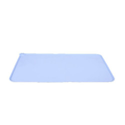 Tapis ecuelles silicone l bleu de Zolux - Produit pour animaux dans Gamelles, distributeurs et fontaines pour chats