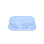 Tapis a lecher silicone m bleu de Zolux - Produit pour animaux dans Gamelles, distributeurs et fontaines pour chats