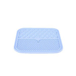 Tapis a lecher silicone m bleu de Zolux - Produit pour animaux dans Gamelles, distributeurs et fontaines pour chats