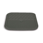 Tapis a lecher silicone l gris de Zolux - Produit pour animaux dans Gamelles, distributeurs et fontaines pour chats