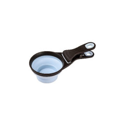 Pince doseur silicone l bleu de Zolux - Produit pour animaux dans Croquettes pour chiens