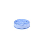 Gamelle slow feeder silicone m bleu de Zolux - Produit pour animaux dans Gamelles et distributeurs pour chiens