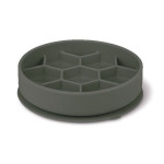 Gamelle slow feeder silicone m gris de Zolux - Produit pour animaux dans Gamelles et distributeurs pour chiens