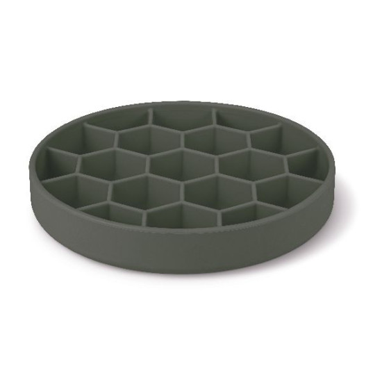 Gamelle slow feeder silicone l gris de Zolux - Produit pour animaux dans Gamelles et distributeurs pour chiens
