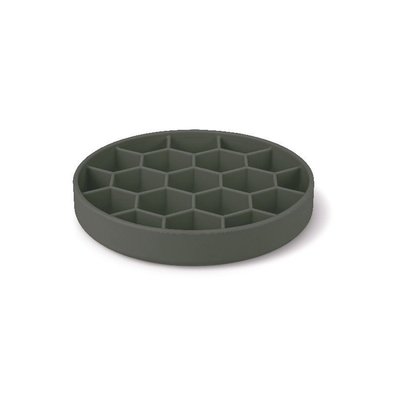 Gamelle slow feeder silicone l gris de Zolux - Produit pour animaux dans Gamelles et distributeurs pour chiens