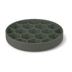 Gamelle slow feeder silicone l gris de Zolux - Produit pour animaux dans Gamelles et distributeurs pour chiens