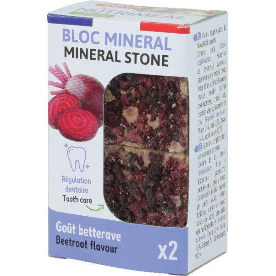 Bloc min nutrimeal3 bett x2 200gr de Zolux - Produit pour animaux dans Friandises pour rongeurs