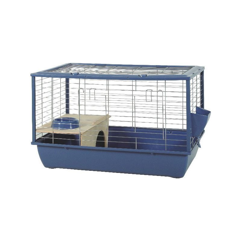 Cage nlife connect lapin-cochon d'inde 80 ble de Zolux - Produit pour animaux dans Cages pour rongeurs