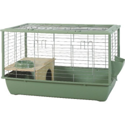Cage nlife connect lapin-cochon d'inde 80 ver de Zolux - Produit pour animaux dans Cages pour rongeurs