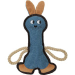 Peluche buddy lapin bleu de Zolux - Produit pour animaux dans Jouets pour chiens