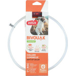 Collier lumi poils court rouge bivouak de Zolux - Produit pour animaux dans Colliers pour chien