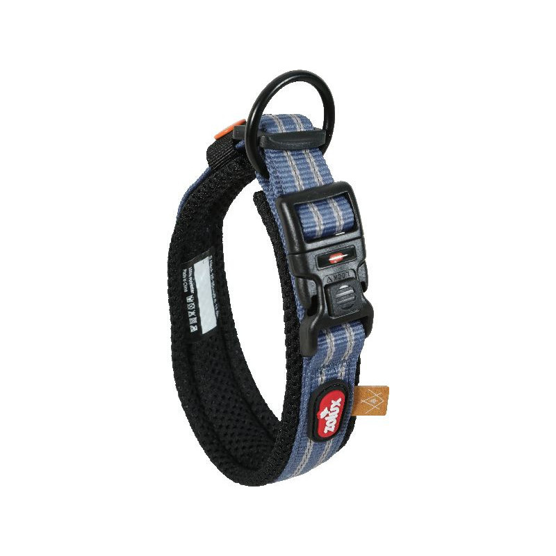 Collier 35-45cm 20mm bivouak bleu de Zolux - Produit pour animaux dans Colliers pour chien