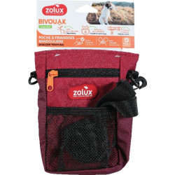 Sac friandises bandou bivouak rouge de Zolux - Produit pour animaux dans Friandises pour chiens