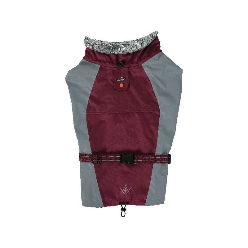 Veste technique bivouak rouge 45cm de Zolux - Produit pour animaux dans Pull et manteau pour chien