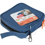 Gamelle pliable 2en1 bivouak bleu de Zolux - Produit pour animaux dans Gamelles et distributeurs pour chiens