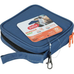 Gamelle pliable 2en1 bivouak bleu de Zolux - Produit pour animaux dans Gamelles et distributeurs pour chiens