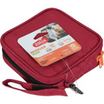 Gamelle pliable 2en1 bivouak rouge de Zolux - Produit pour animaux dans Gamelles et distributeurs pour chiens