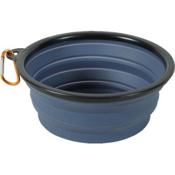 Gamelle souple 450ml bivouak bleu de Zolux - Produit pour animaux dans Gamelles et distributeurs pour chiens
