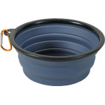 Gamelle souple 450ml bivouak bleu de Zolux - Produit pour animaux dans Gamelles et distributeurs pour chiens
