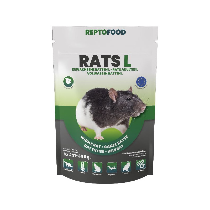 Repto rats adultes l 251-355g 5pcs de Superfish - Aquadistri - accessoires pour aquarium et bassin dans Nourriture reptile